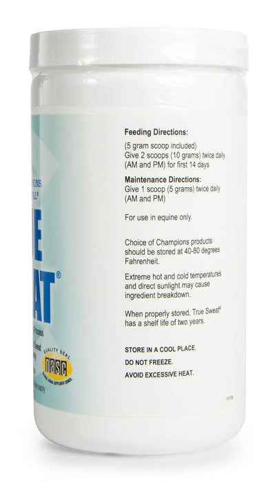 Choice of Champions True Sweat, 500 g - Jeffers - Animal Health & Wellness > Vitamins & Supplements