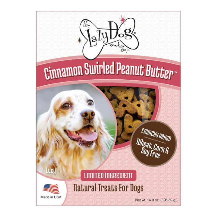 Cinnamon Swirled Peanut Butter Crunchy Cookies - Jeffers - Dog Supplies > Dog Treats > Biscuits & Baked Treats