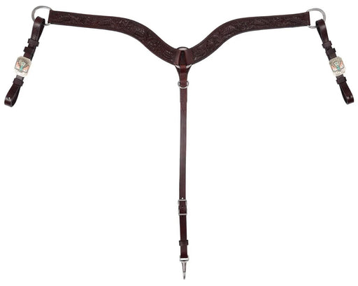 Circle Y Great Oak Breast Collar, Full - Jeffers - Horse Supplies > Horse Tack > Breast Collars