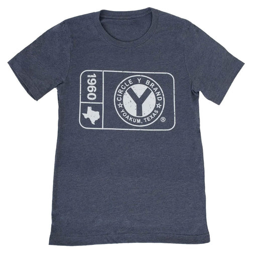 Circle Y Men's Patch Logo Tee - Jeffers - Men > Men's Clothing > Men's Shirts