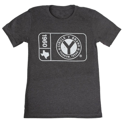 Circle Y Men's Patch Logo Tee - Jeffers - Men > Men's Clothing > Men's Shirts