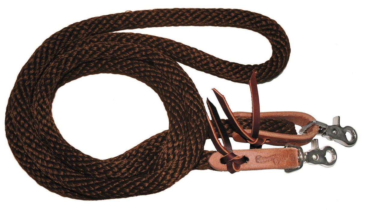 Circle Y Nylon Rope Rein, 3/4' x 8' - Jeffers - Horse Supplies > Horse Tack