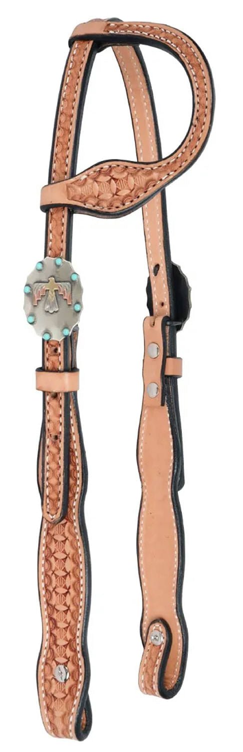 Circle Y Windsor One Ear Headstall, Full - Jeffers - Horse Supplies > Horse Tack > Bridles & Headstalls