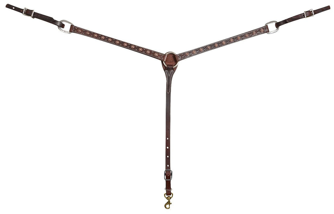 Classic Equine Copper Dot Breast Collar - Jeffers - Horse Supplies > Horse Tack > Breast Collars