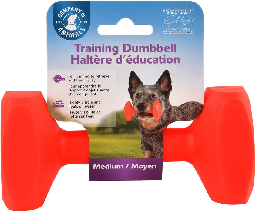 CLIX Training Dumbbells, Red - Jeffers - Animal & Pet Supplies > Pet Training Aids