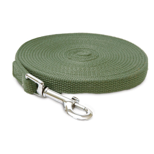 Coastal Pet Cotton Web Dog Training Lead, 30' - Jeffers - Horse Supplies > Horse Tack > Horse Leads