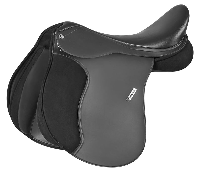 Collegiate Chatsworth All Purpose Saddle, Black - Jeffers - Horse Supplies > Horse Tack > Saddles