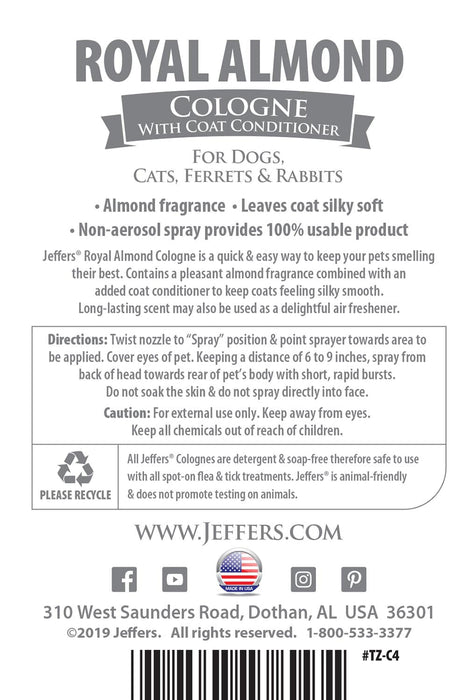 Colognes for Pets by Jeffers, 16 oz - Jeffers - Animal & Pet Supplies > Pet Grooming