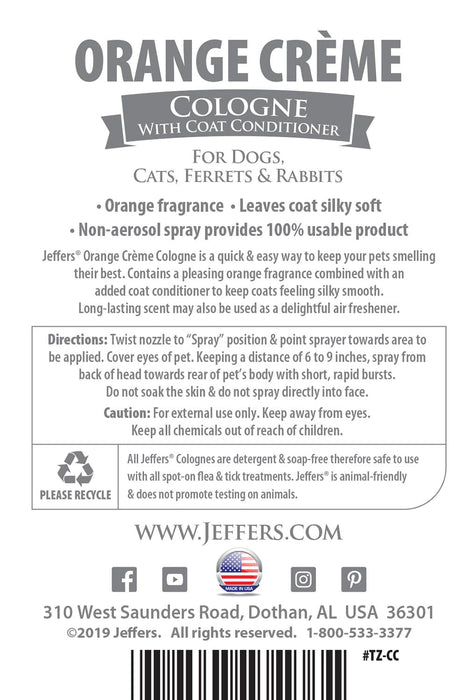 Colognes for Pets by Jeffers, 16 oz - Jeffers - Animal & Pet Supplies > Pet Grooming