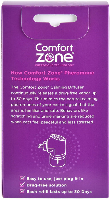 Comfort Zone Plug - In with Feliway - Jeffers - Animal & Pet Supplies > Pet Training Aids