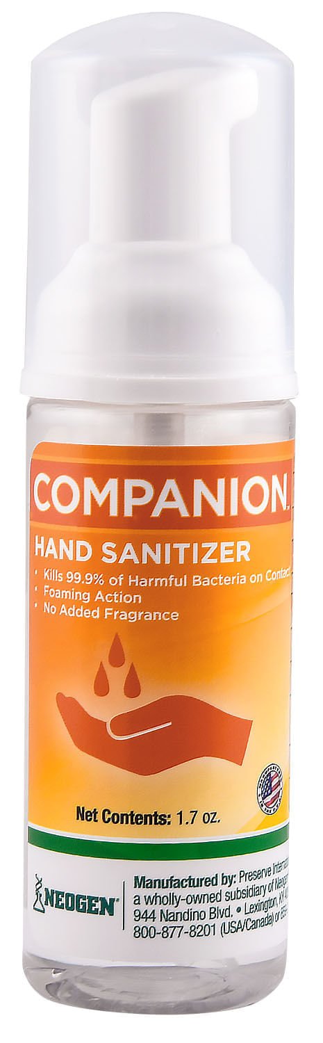 Companion Foaming Hand Sanitizer - Jeffers - Animal Health & Wellness > Medical Supplies