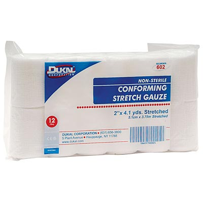 Conforming Stretch Gauze, bag of 12 rolls - Jeffers - Animal Health & Wellness > Medical Supplies