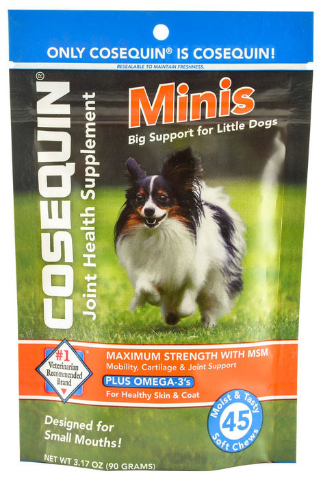 Cosequin Minis Maximum Strength with MSM Plus Omega - 3's - Jeffers - Animal Health & Wellness > Joint Health