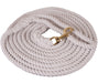 Cotton Lunge Line, 1/2' x 25' w/ brass - plated bolt snap - Jeffers - Horse Supplies > Horse Supplies