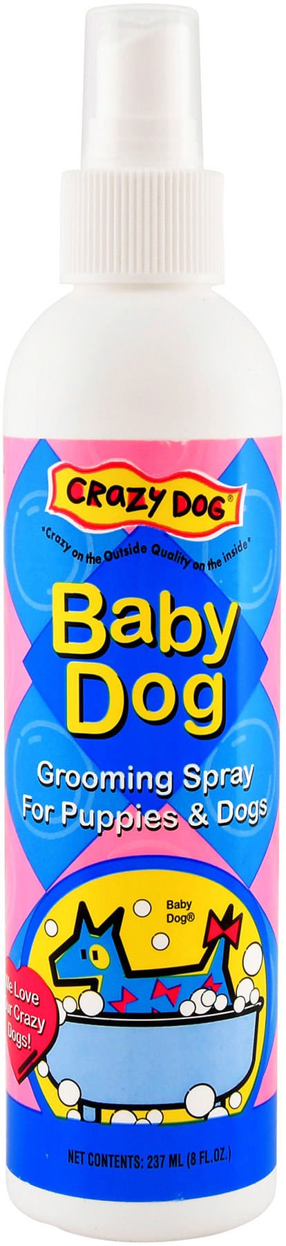 Crazy Dog Baby Dog Grooming Spray, 8 oz - Jeffers - Animal & Pet Supplies > Pet Grooming