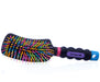 Curved Handle Rainbow Brush - Jeffers - Horse Supplies > Horse Grooming