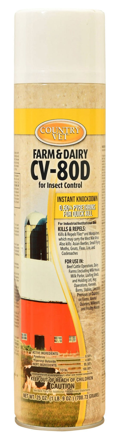 CV - 80D Farm & Dairy, 25 oz - Jeffers - Animal Health & Wellness > Flea & Tick Control