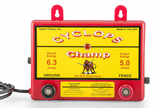 Cyclops Champ 5 Joule AC Fence Charger - Jeffers - Farm & Ranch Supplies > Fencing & Barriers