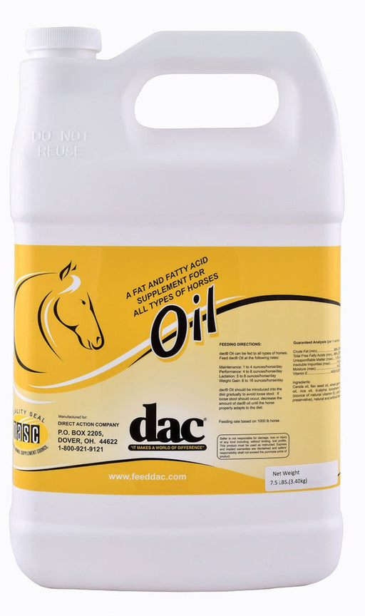 dac Oil, 7.5 lb - Jeffers - Animal Health & Wellness > Vitamins & Supplements