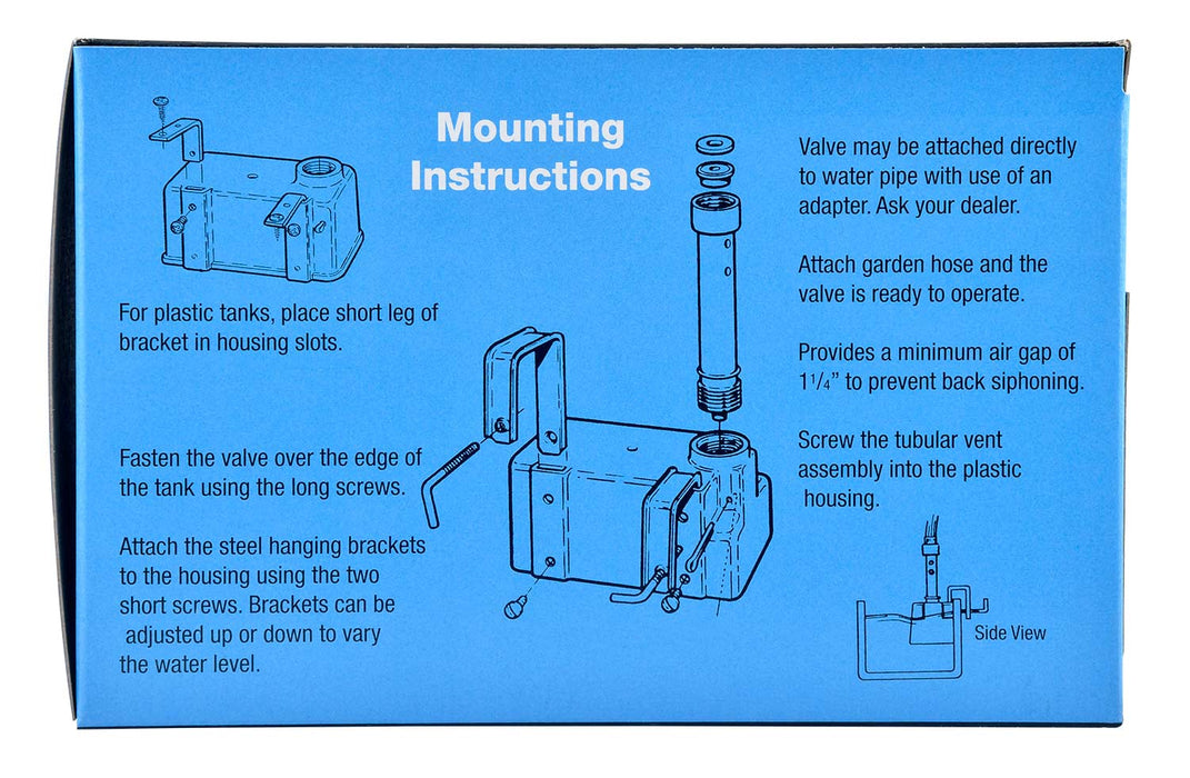 Dare Automatic Float Valves - Jeffers - Farm & Ranch Supplies > Livestock Feeders & Waterers