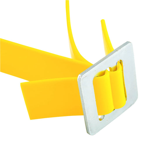 Yellow Numbered Mare ID Neck Strap - Yellow 1 