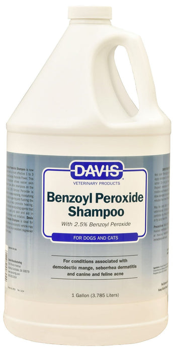 Davis Benzoyl Peroxide Pet Shampoo - Jeffers - Animal & Pet Supplies > Pet Grooming