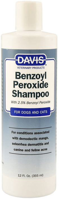 Davis Benzoyl Peroxide Pet Shampoo - Jeffers - Animal & Pet Supplies > Pet Grooming