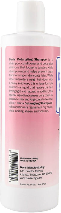 Davis Detangling Shampoo - Jeffers - Animal & Pet Supplies > Pet Grooming > Pet Shampoo & Conditioner