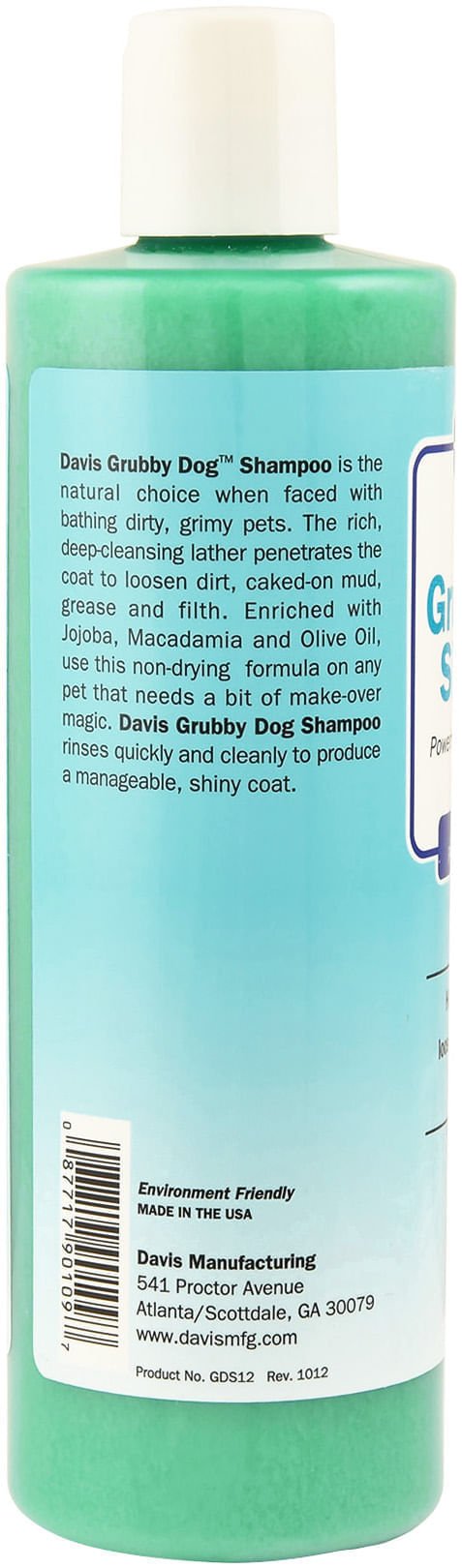 Davis Grubby Dog Shampoo - Jeffers - Animal & Pet Supplies > Pet Grooming > Pet Shampoo & Conditioner