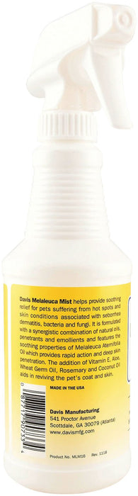 Davis Melaleuca Mist, 16 oz - Jeffers - Animal Health & Wellness > Skin & Coat Care