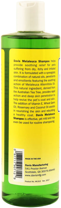 Davis Melaleuca Shampoo for Dogs and Cats - Jeffers - Animal & Pet Supplies > Pet Grooming > Pet Shampoo & Conditioner