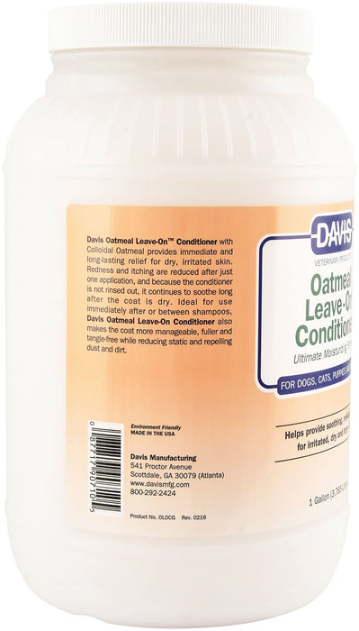 Davis Oatmeal Leave - On Conditioner - Jeffers - Animal Health & Wellness > Skin & Coat Care