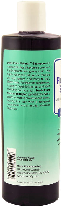 Davis Plum Natural Shampoo for Dogs - Jeffers - Animal & Pet Supplies > Pet Grooming > Pet Shampoo & Conditioner