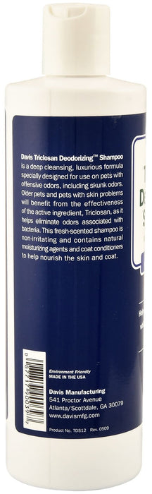 Davis Triclosan Deodorizing Shampoo - Jeffers - Animal & Pet Supplies > Pet Grooming > Pet Shampoo & Conditioner