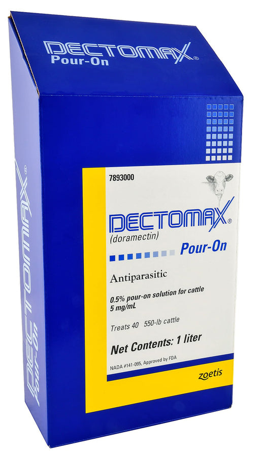 Dectomax Pour - On Cattle Wormer - Jeffers - Animal Health & Wellness > Medicine