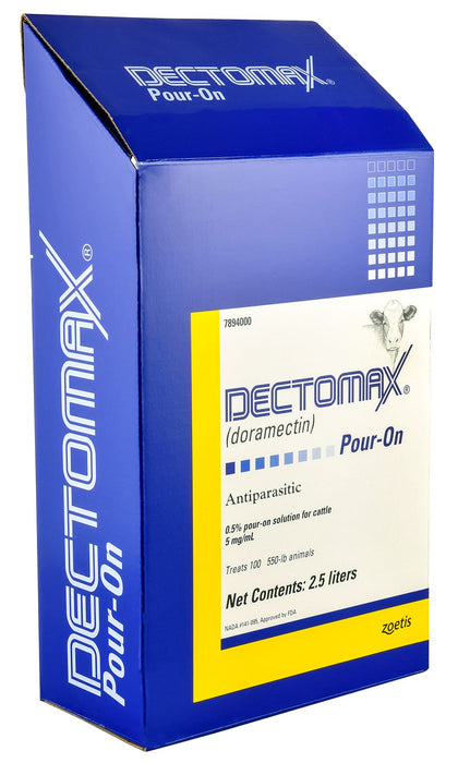 Dectomax Pour - On Cattle Wormer - Jeffers - Animal Health & Wellness > Medicine