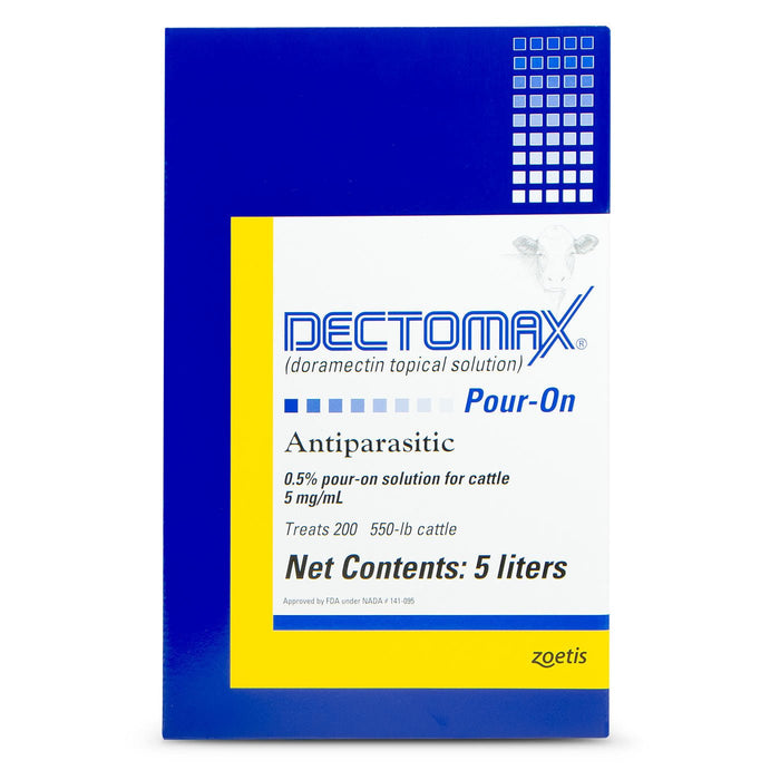 Dectomax Pour - On Cattle Wormer - Jeffers - Animal Health & Wellness > Medicine