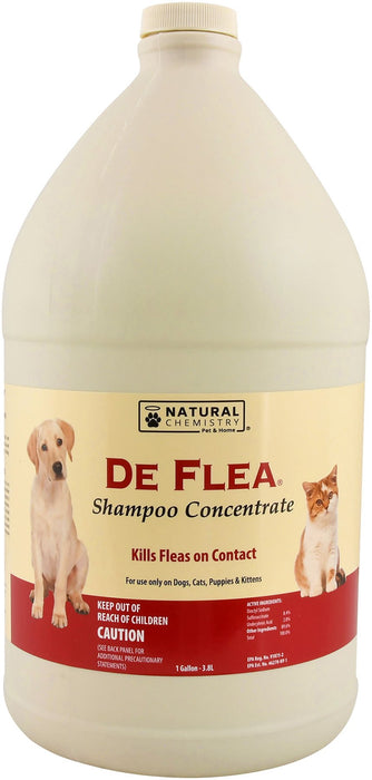 DeFlea Concentrated Shampoo for Pets (Gallon) - Jeffers - Animal Health & Wellness > Flea & Tick Control