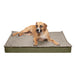 Deluxe Orthopedic Mattress Dog Bed, Quilt Top Convertible Indoor/Outdoor - Jeffers - Dog Supplies > Dog Beds