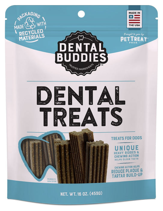 Dental Buddies, Green, 16 oz - Jeffers - Dog Supplies > Dog Treats > Chews