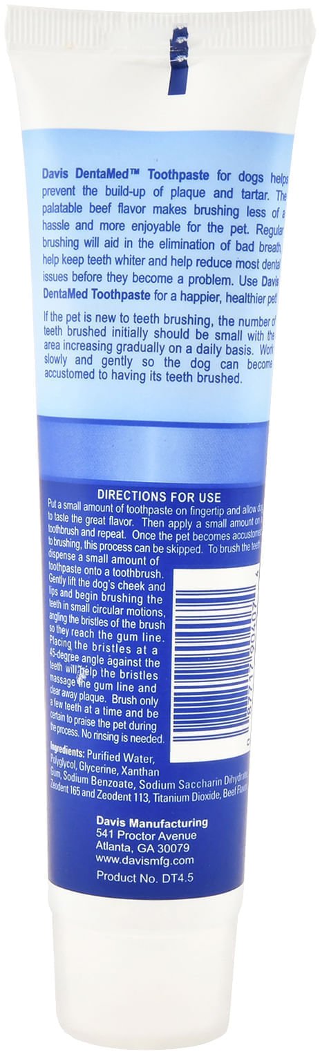 DentaMed Toothpaste, 4.5 oz tube - Jeffers - Animal Health & Wellness > Oral Care