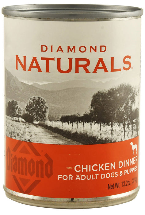 Diamond Naturals Canned Chicken Dinner, 13.2 oz - Jeffers - Dog Supplies > Dog Food > Wet Dog Food