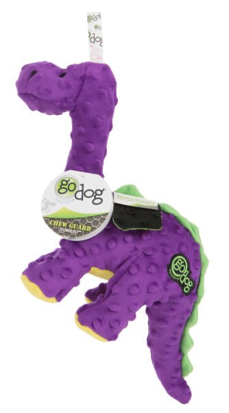 Dinos Purple Bruto Brontosaurus Dog Toy - Jeffers - Dog Supplies > Dog Toys