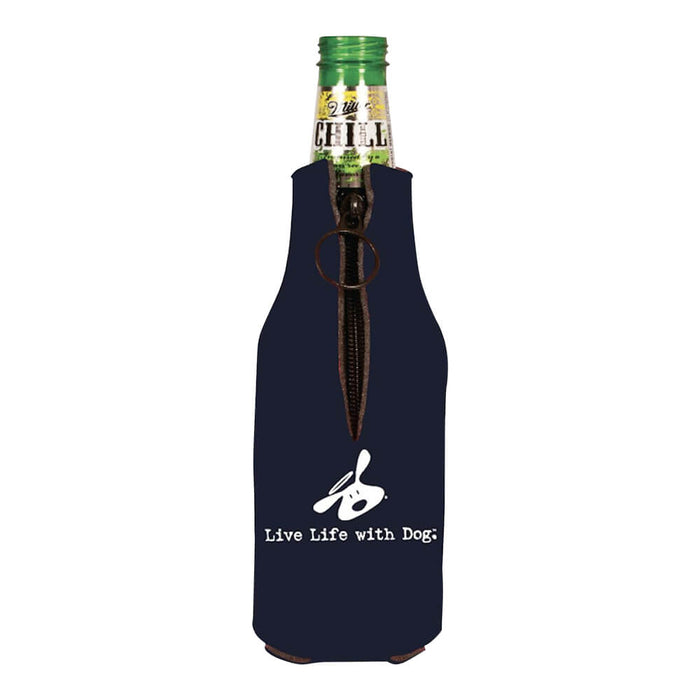 Dog is Good Bottle Koozie, Freedom Dog, Navy - Jeffers - Home Goods & Gifts > Kitchen