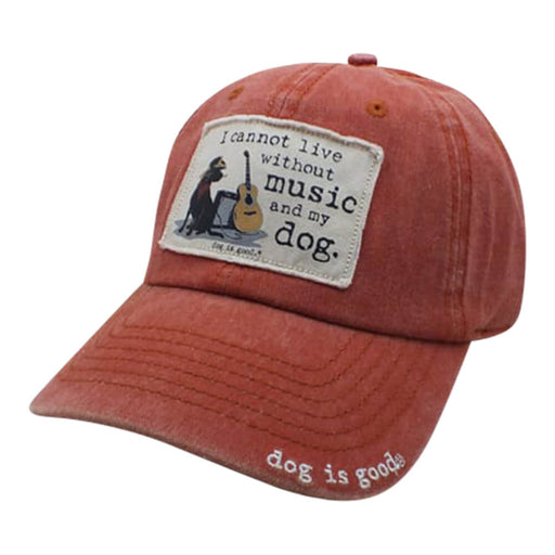 Dog is Good Hat, I Cannot Live Without Music and My Dog - Jeffers - Women > Accessories, Jewelry, Handbags