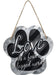 Dog Paw or Bone Print Sign - Jeffers - Home Goods & Gifts > Home Decor and Candles for Home Improvement