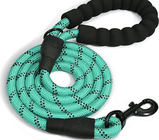 Doggy Tales Braided Rope Leash, 5 ft - Jeffers - Dog Supplies > Dog Apparel > Dog Collars, Harnesses, & Leashes