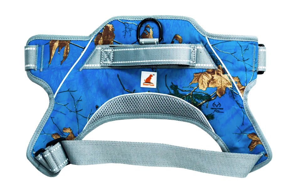 Doggy Tales Patented Realtree Hart Harness, Surf Blue - Jeffers - Dog Supplies > Dog Apparel > Dog Collars, Harnesses, & Leashes