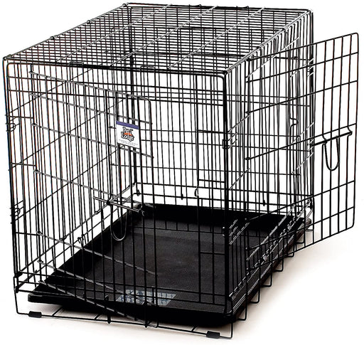 Double Door Wire Dog Crate - Jeffers - Animal & Pet Supplies > Pet Carriers & Crates