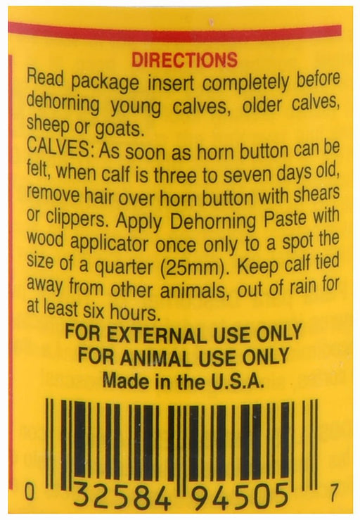 Dr. Naylor Dehorning Paste, 4 oz - Jeffers - Farm & Ranch Supplies > Tools